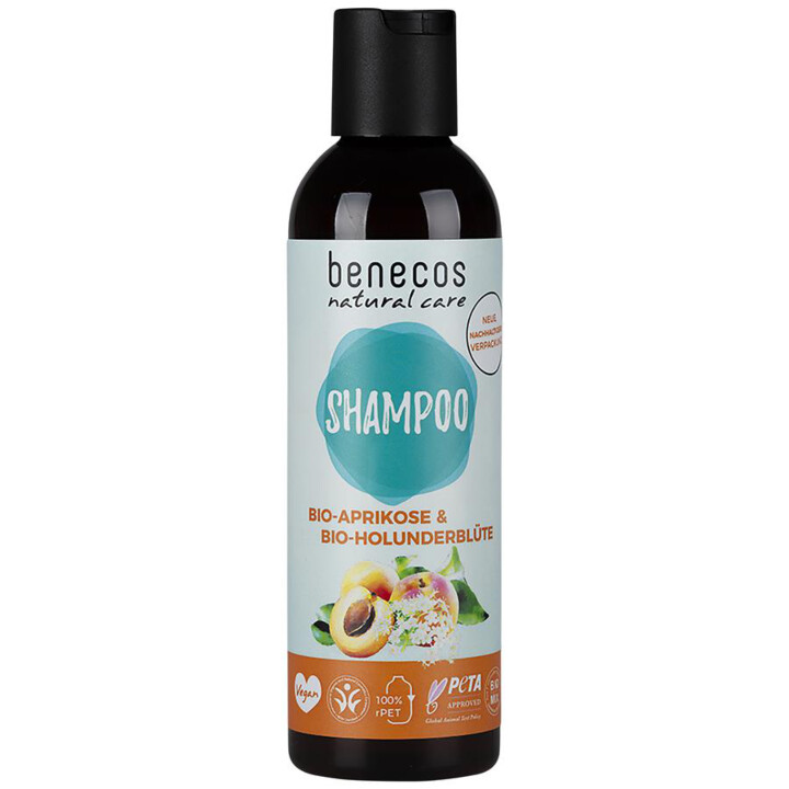 Benecos šampon meruňka a bezinka 200 ml